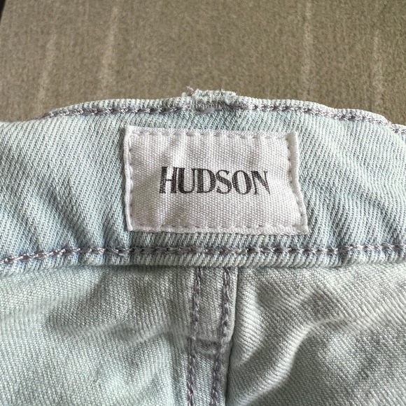 Hudson Tally Jeans Women's 28 Mid Rise Skinny Crop Leg Light Wash Stretch Denim - Picture 6 of 7